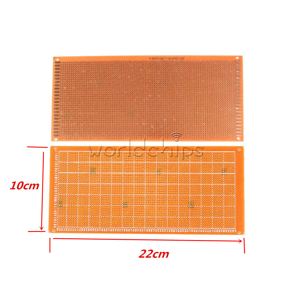 5PCS Universal 10x22cm DIY Prototype Paper Single Side Copper PCB Board