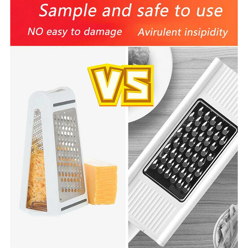 Double-sided Slicer Cheese cutter Duplex Potato Cheese Butter Grater Sli_AU