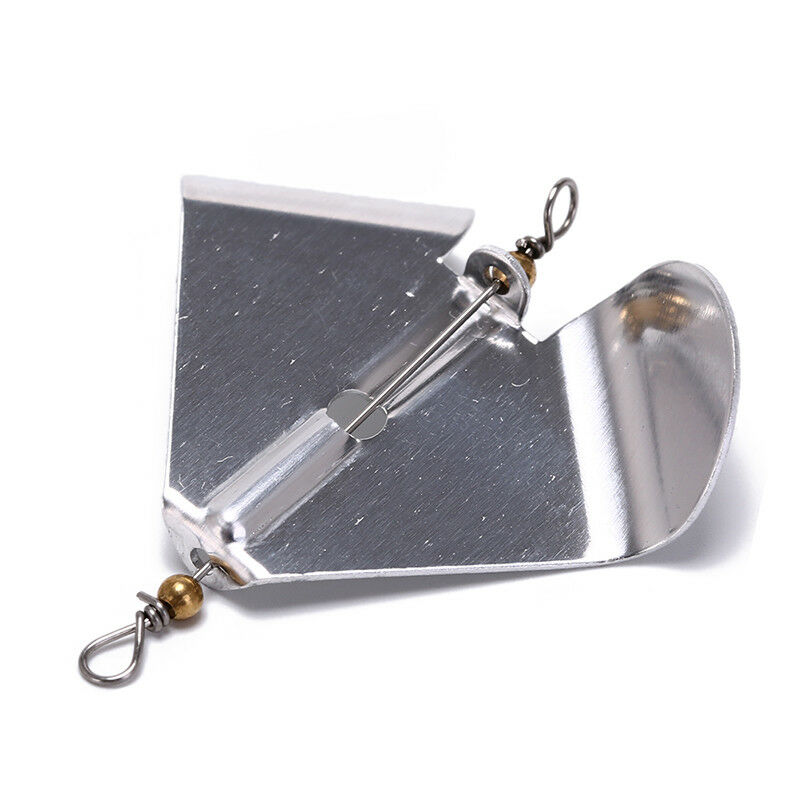 fishing sequins lures rotating blade fiy fishing hard metal spinner bait t.l8