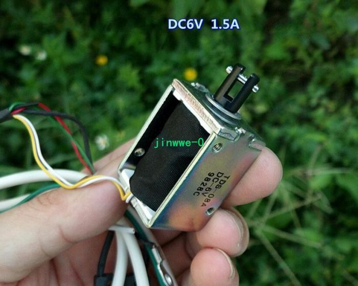 1ps DC6V 1.5 A frame type DC electromagnet Inhalation electromagnet Suction type