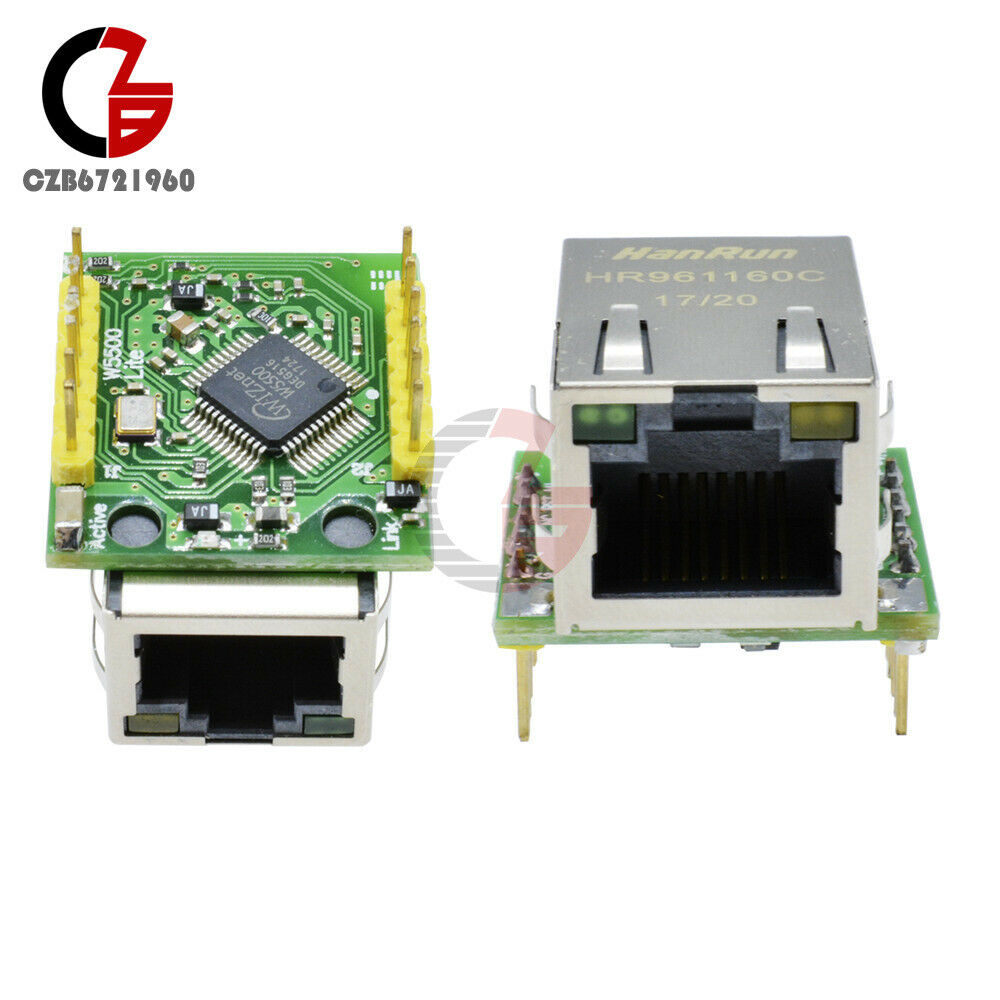 1*USR-ES1 80MHz ENC28J60 W5500 Chip SPI to LAN/ Ethernet Converter TCP/IP Module