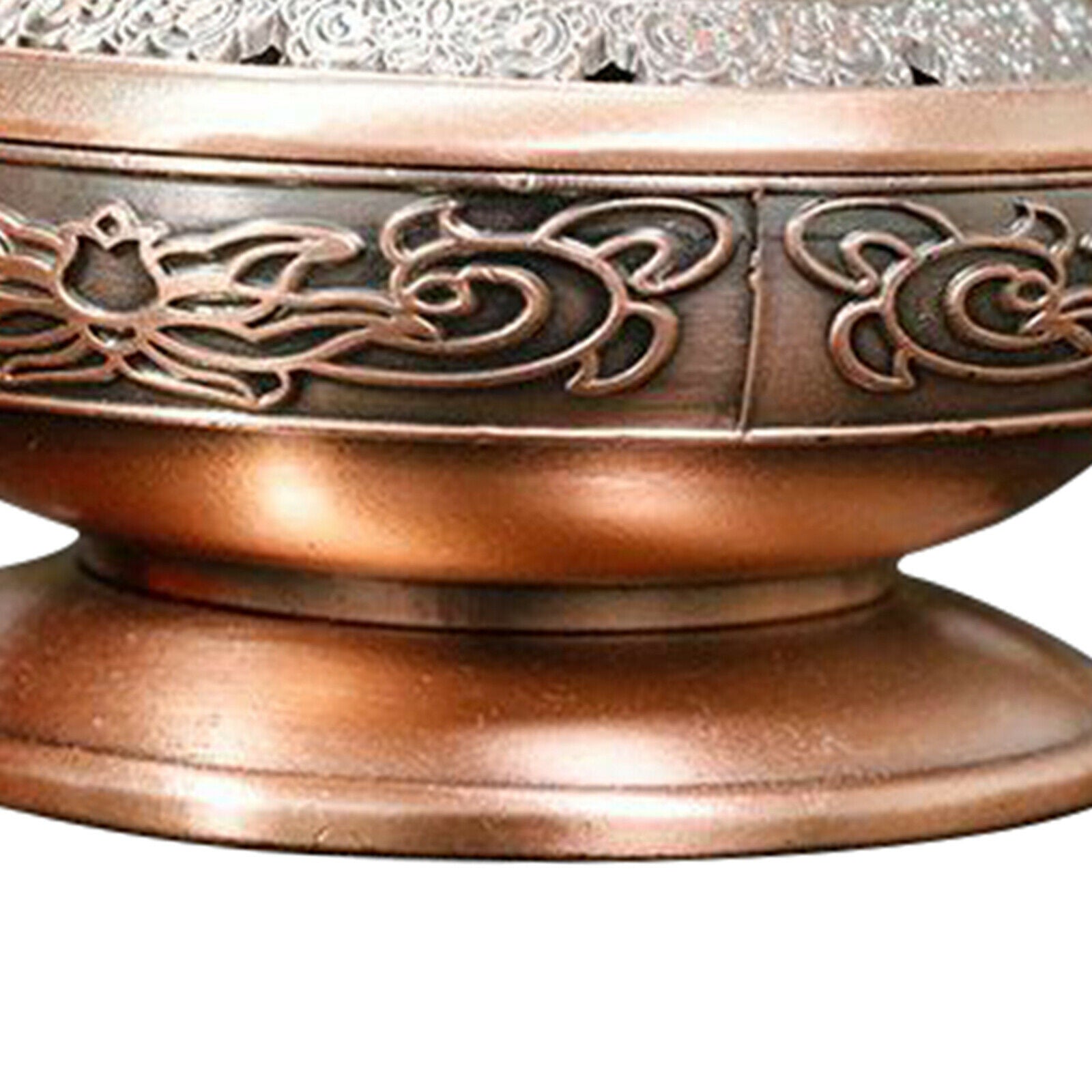 Incense Cone Burner Holder Waterfall Backflow Censer Home Yoga Room Copper