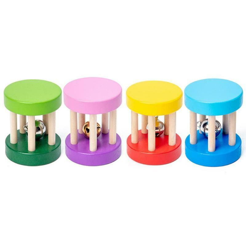 Birthday Gift for Baby Developmental Rattle Ball for Infant Newborn Handbell
