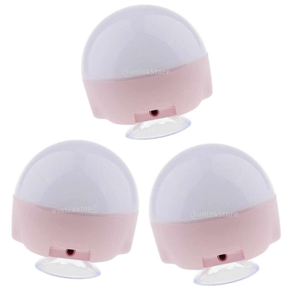 3 Pack Vanity Light Kit Cordless Led Lights for Wall Mirror Wardrobe Locker
