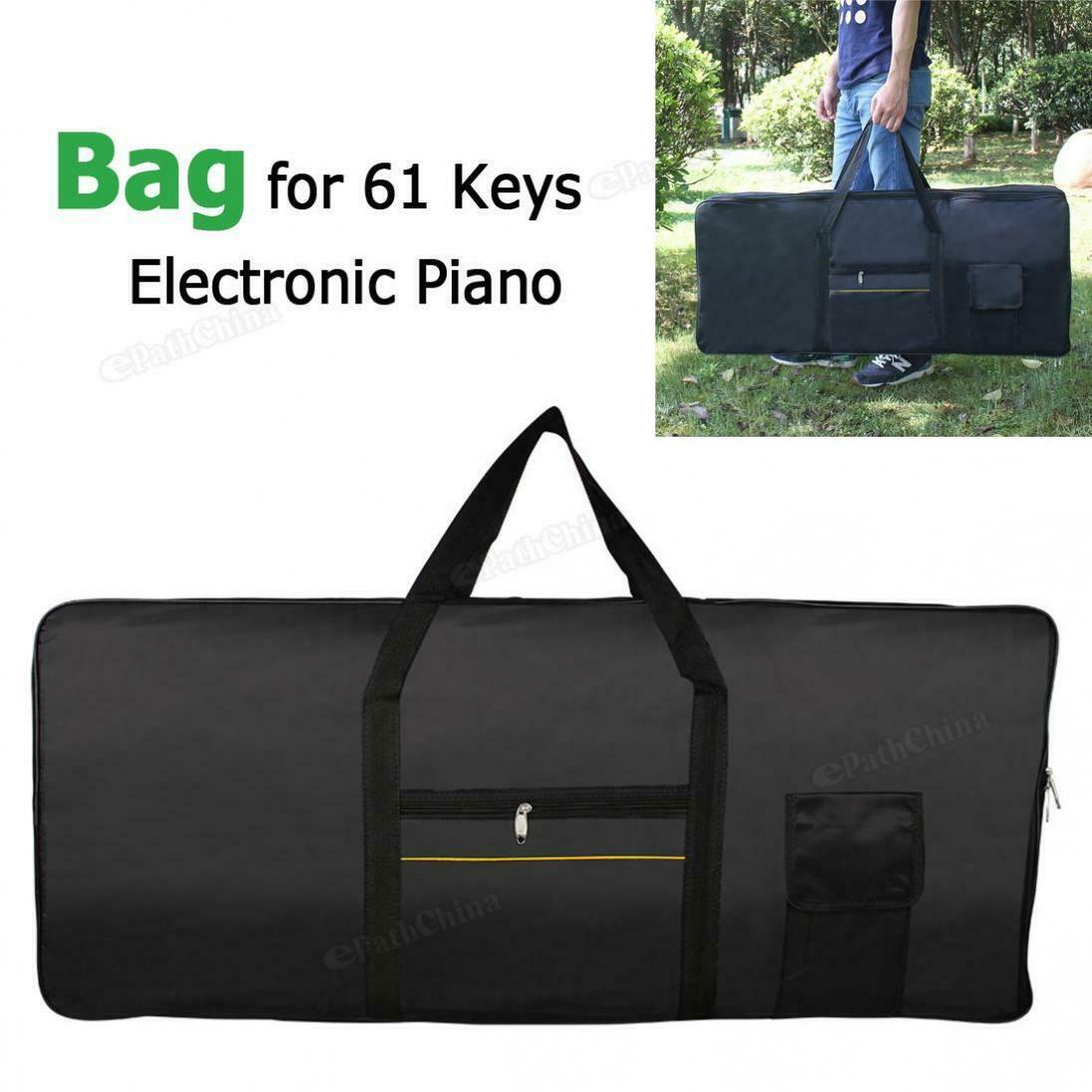 Waterproof Oxford Fabric Electronic Organ Bag Portable 61 Key Keyboard Piano
