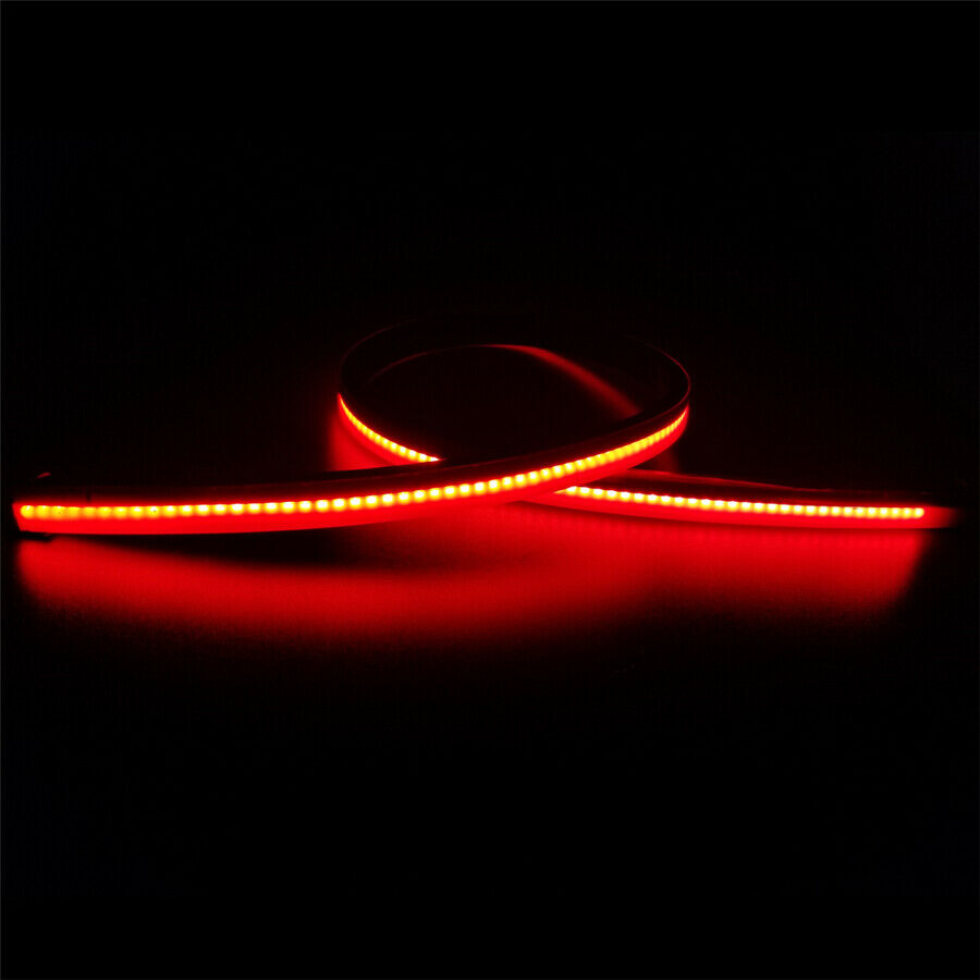39.4" Red LED Rear Brake Signal Reverse Light Strip Bar For Car SUV Universal