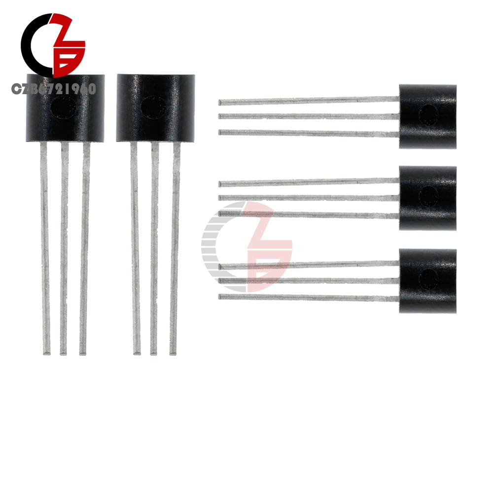 20PCS DALLAS 18B20 DS18B20 TO-92 Wire DIP-3 Digital Thermometer Temperature IC