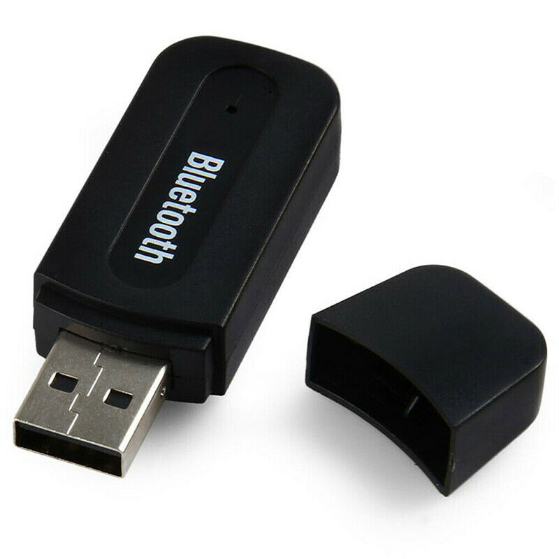 Bluetooth Receiver 3.5mm Aux Car Adaptor Handsfree Wireless Phone Music U.l8