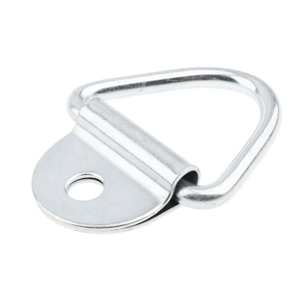 Recessed D Ring Flatbed Truck Car Trailer Tie Down Strap Rope Rings