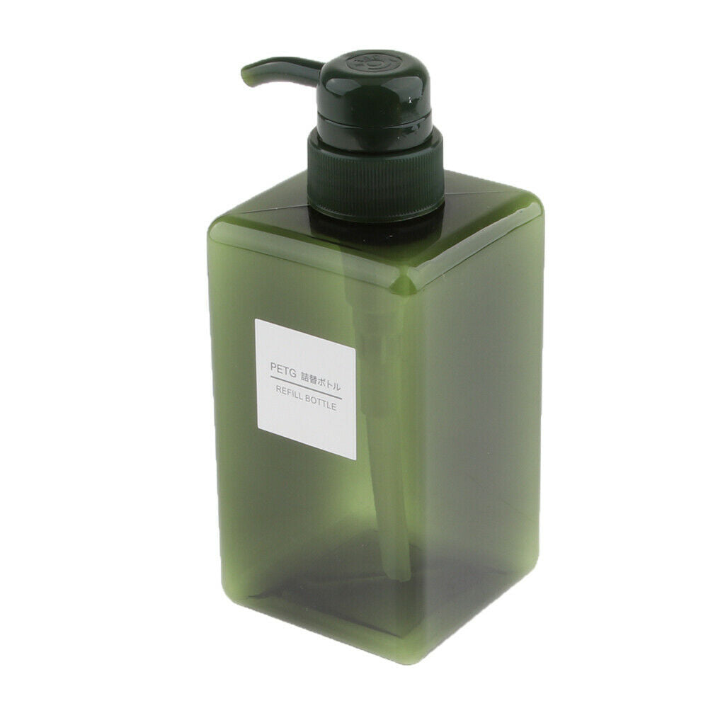 3 Pieces Liquid 100ml 450ml 280ml Foaming Soap Dispenser PET for Shampoo