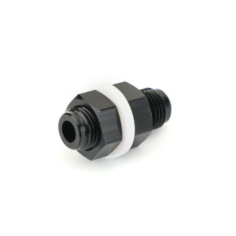 AN6 Flare Fuel Tank Cell Bulkhead Fitting Connector With Washer Leak-free Seal