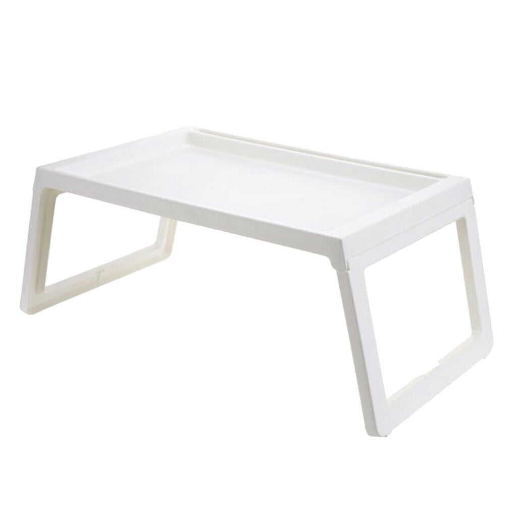 Foldable multi-purpose student desk bed lazy computer desk white White