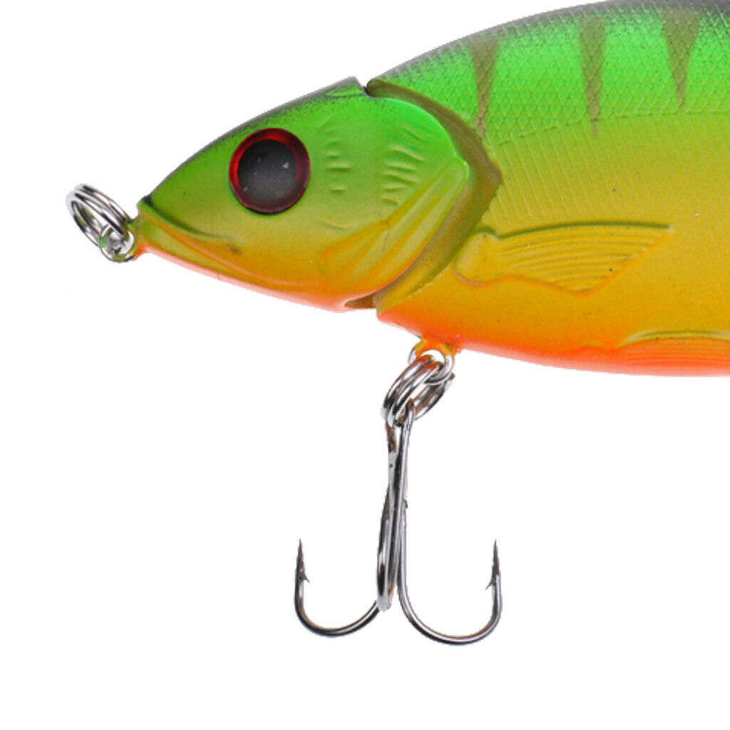 Multi - jointed   3 - Segement   Bass   Fishing   Lure   Crankbait   Hard   Bait