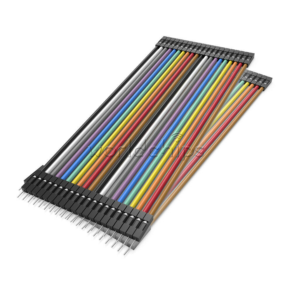 2PCS 40pcs 20cm male to female Dupont cables Jumper Cable for breadboard Arduino