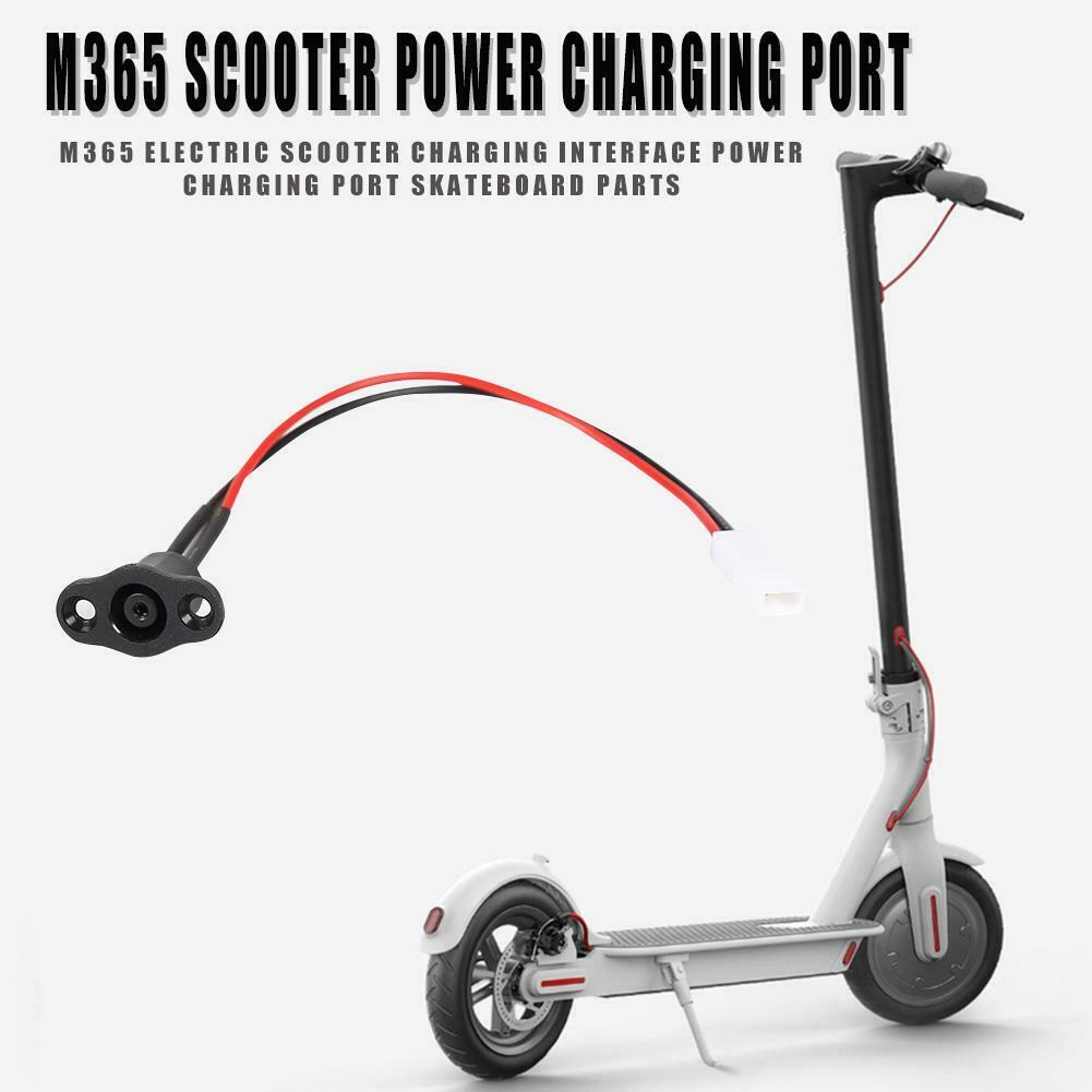 M365 Electric Scooter Charging Interface Skateboard ABS Power Charging Port
