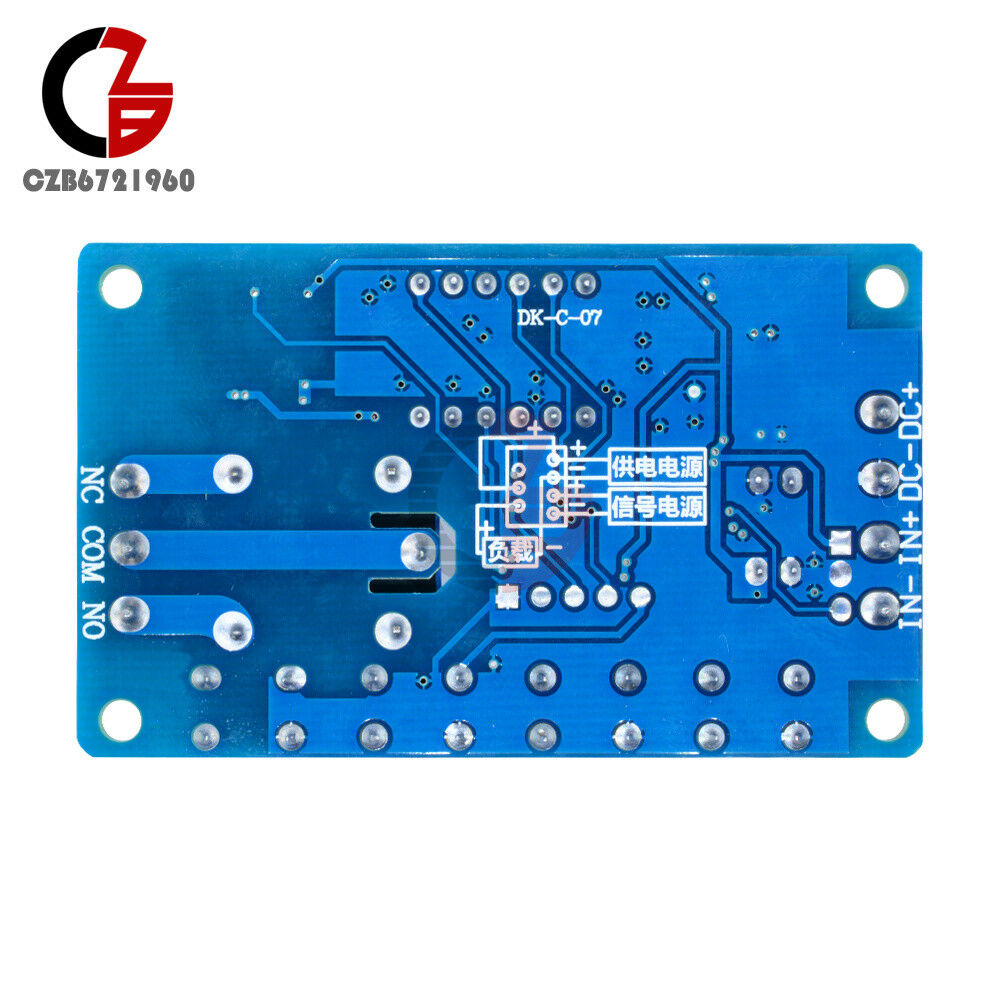 Digital 12V Delay Timer Control Switch LED Display Automation Relay Module
