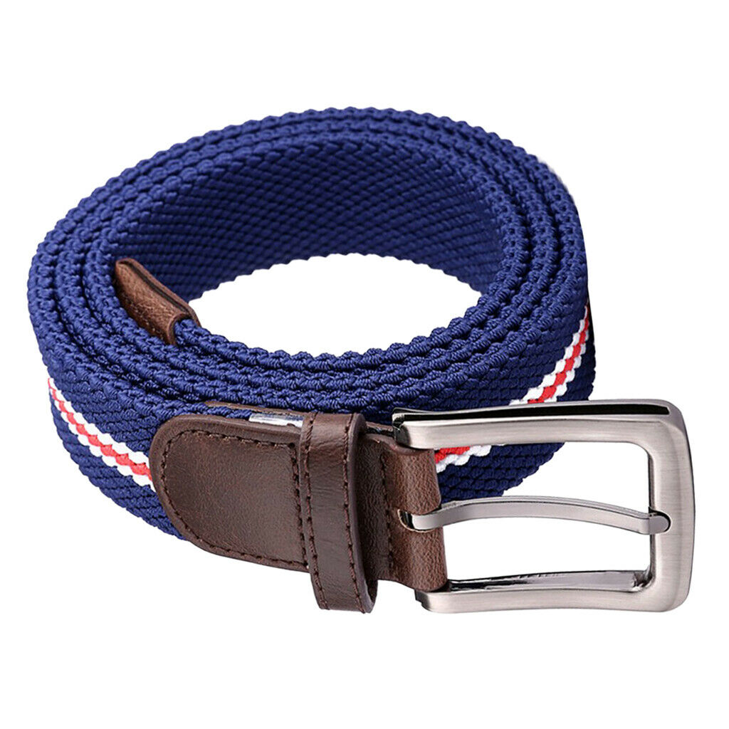Casual Knitted Canvas Belt Outdoor Web Belt Work Military Sports Waistband