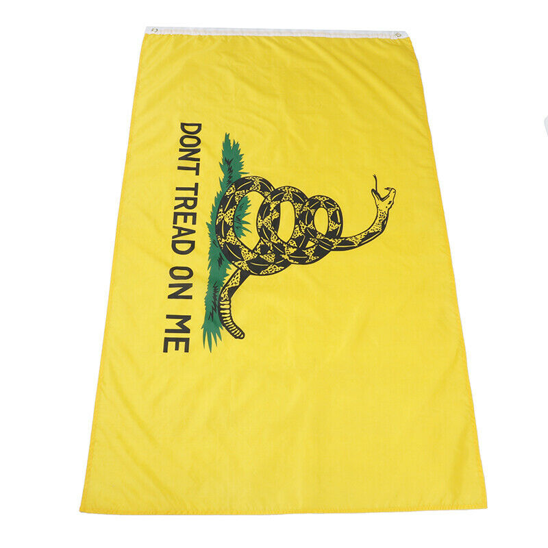 35*59In Dont Tread On Me Flag Yellow Tea Party Rattlesnake Gadsden Don’t TreBDD