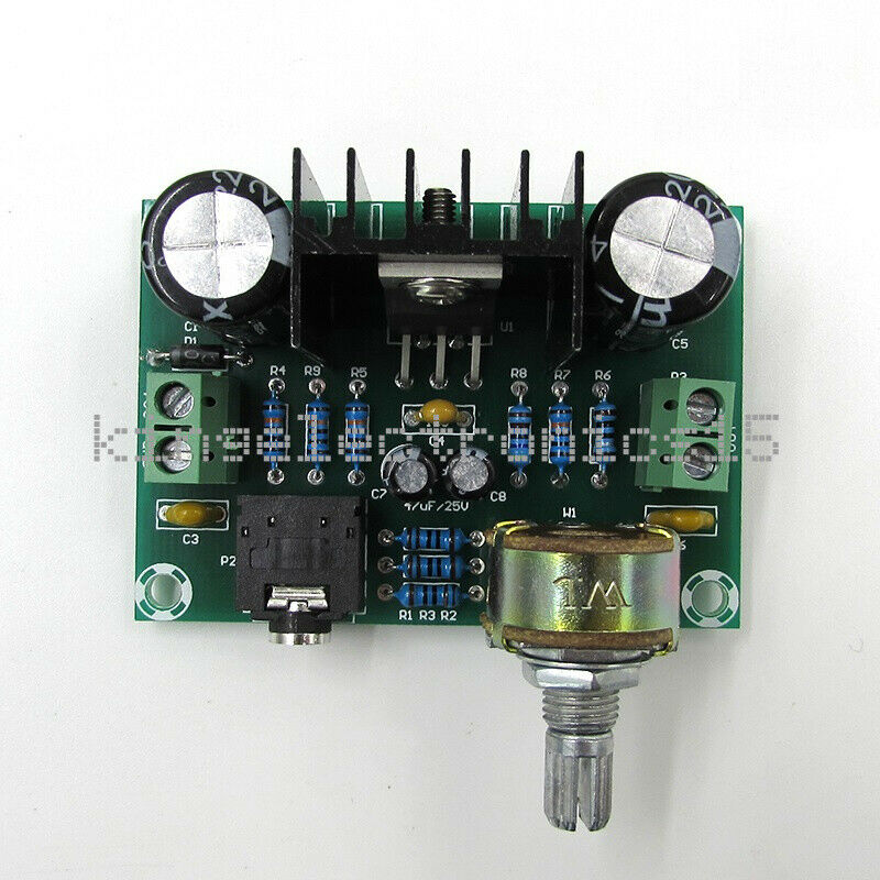 TDA2030A DC/AC 12V mono channel Amplifier board 18W amplifier board
