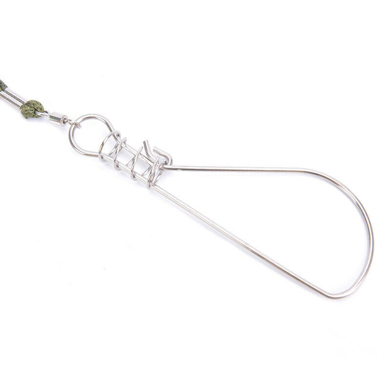 Fishing Lock Buckle fishing Snaps Chain Stringer With Float Live Fish Loc.l8