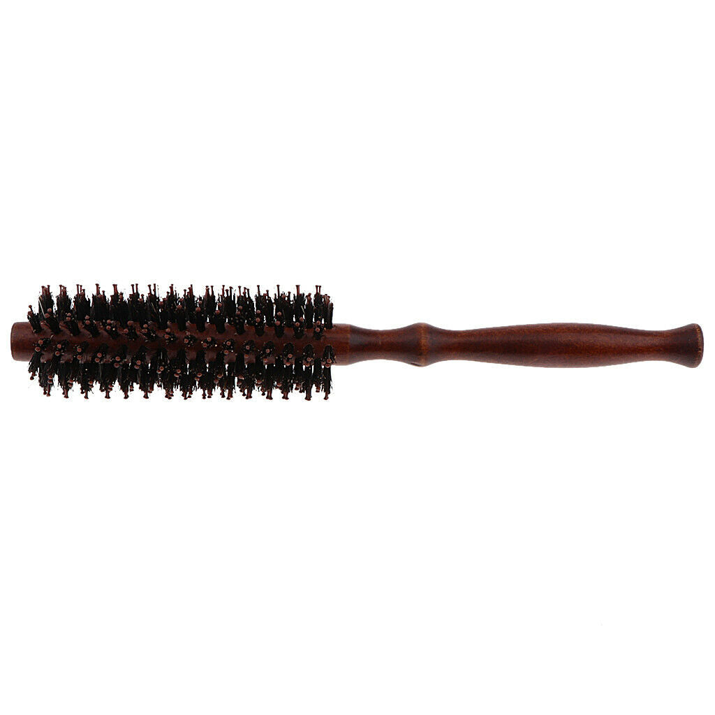 Anti-Static Round Hairbrush Hair Curling Styling Blow Dry Rolled Brush Comb S