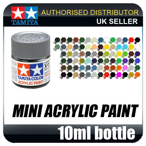 81504 Tamiya Paint & Accessories Acrylic Mini X-4 Blue Modeling Crafting