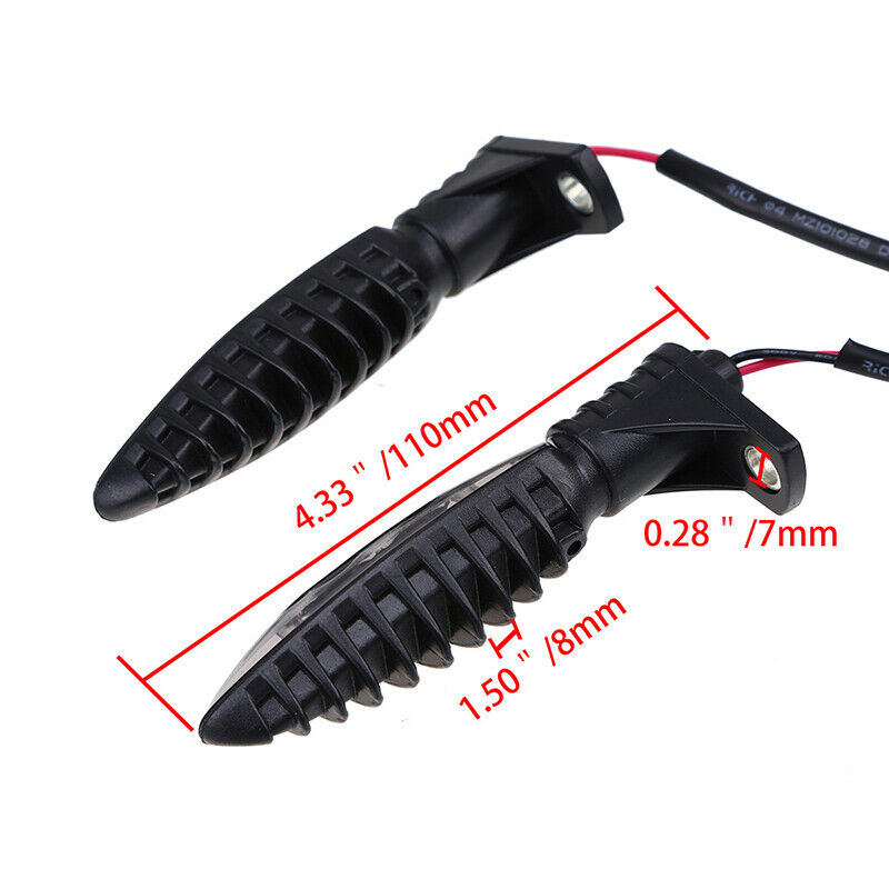 Front Rear LED Turn Signal Lights Indicator For BMW F650 F700GS F800 GS R1200 GS