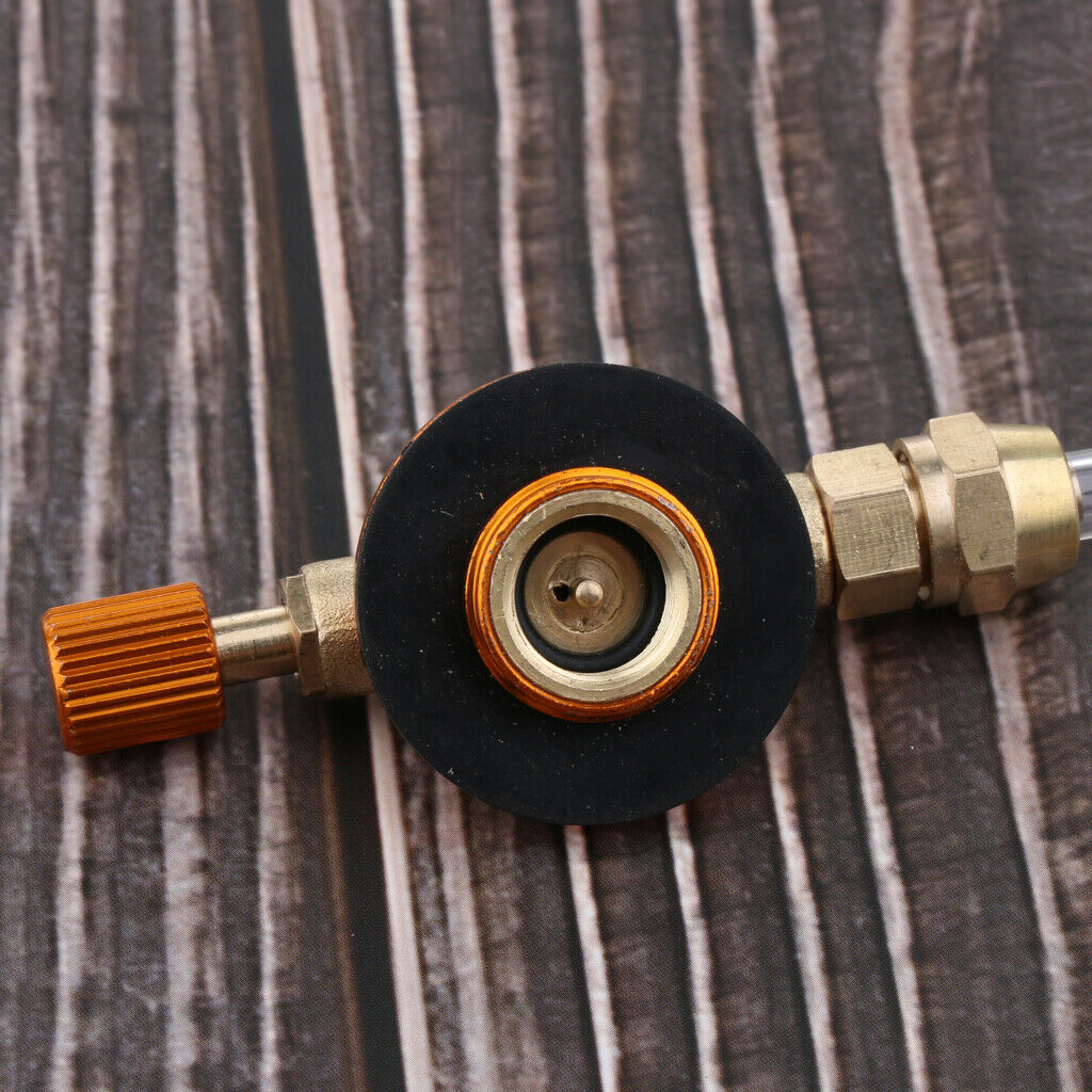 Picnic Gas Stove Adapter Propane Flat Tank Refill Hose Adapter for Gas Grill