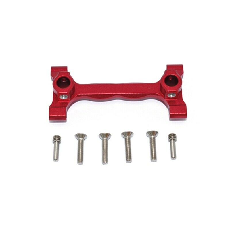 4X(Aluminum Alloy Rear Body Support e Stand for Axial AXI03007 SCX10 III JeD2K4)