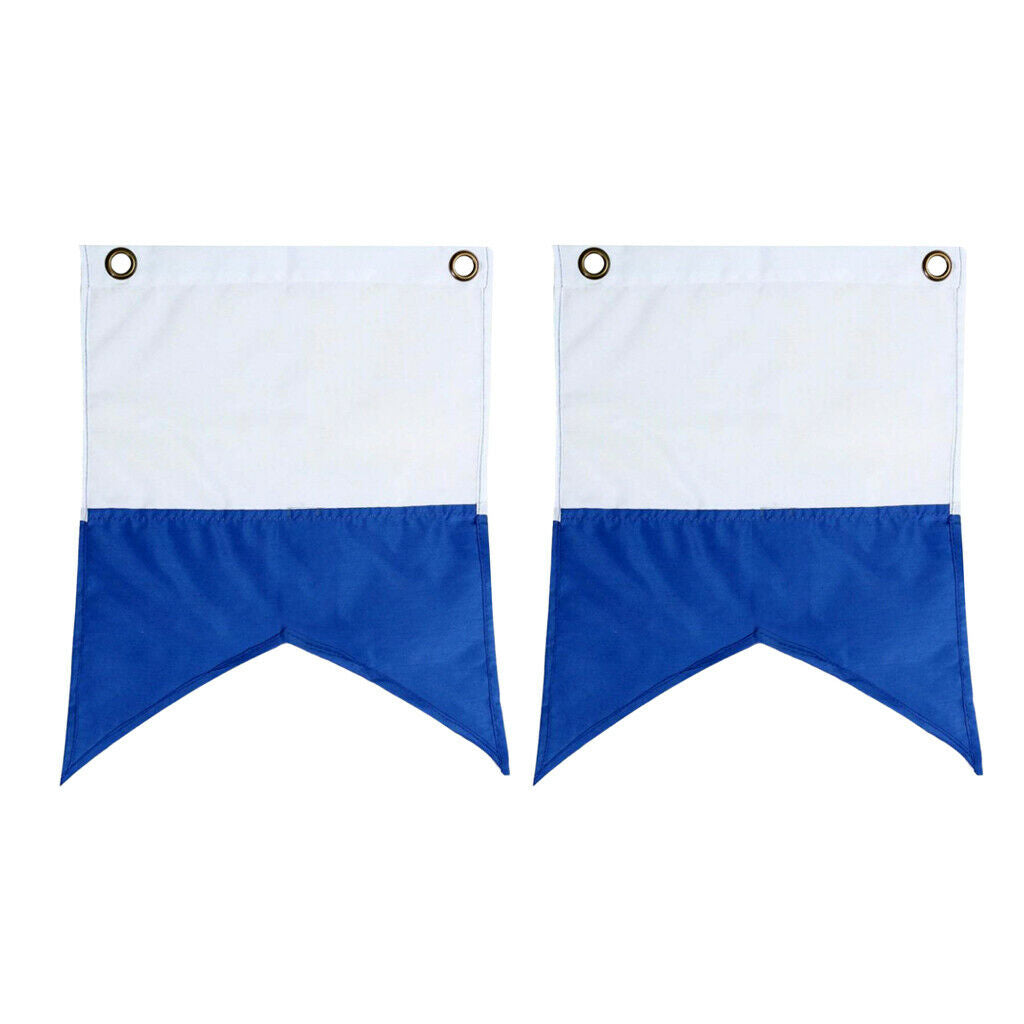 2x Durable Scuba Diving Flags Spearfishing Boat Sign Banner Marker with Grommets
