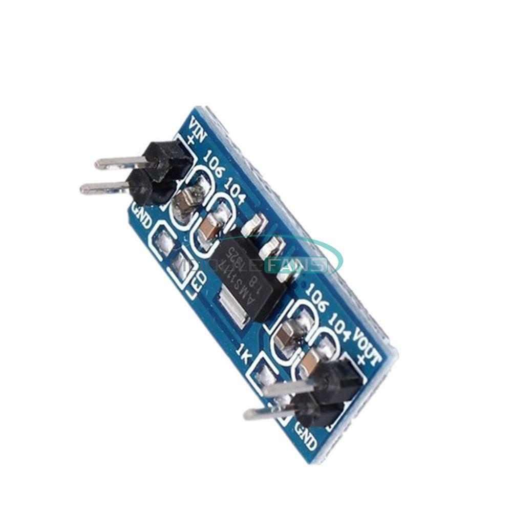 2 AMS1117 1.8V DC-DC Step-Down Power Supply Voltage Regulator Adapter Convertor