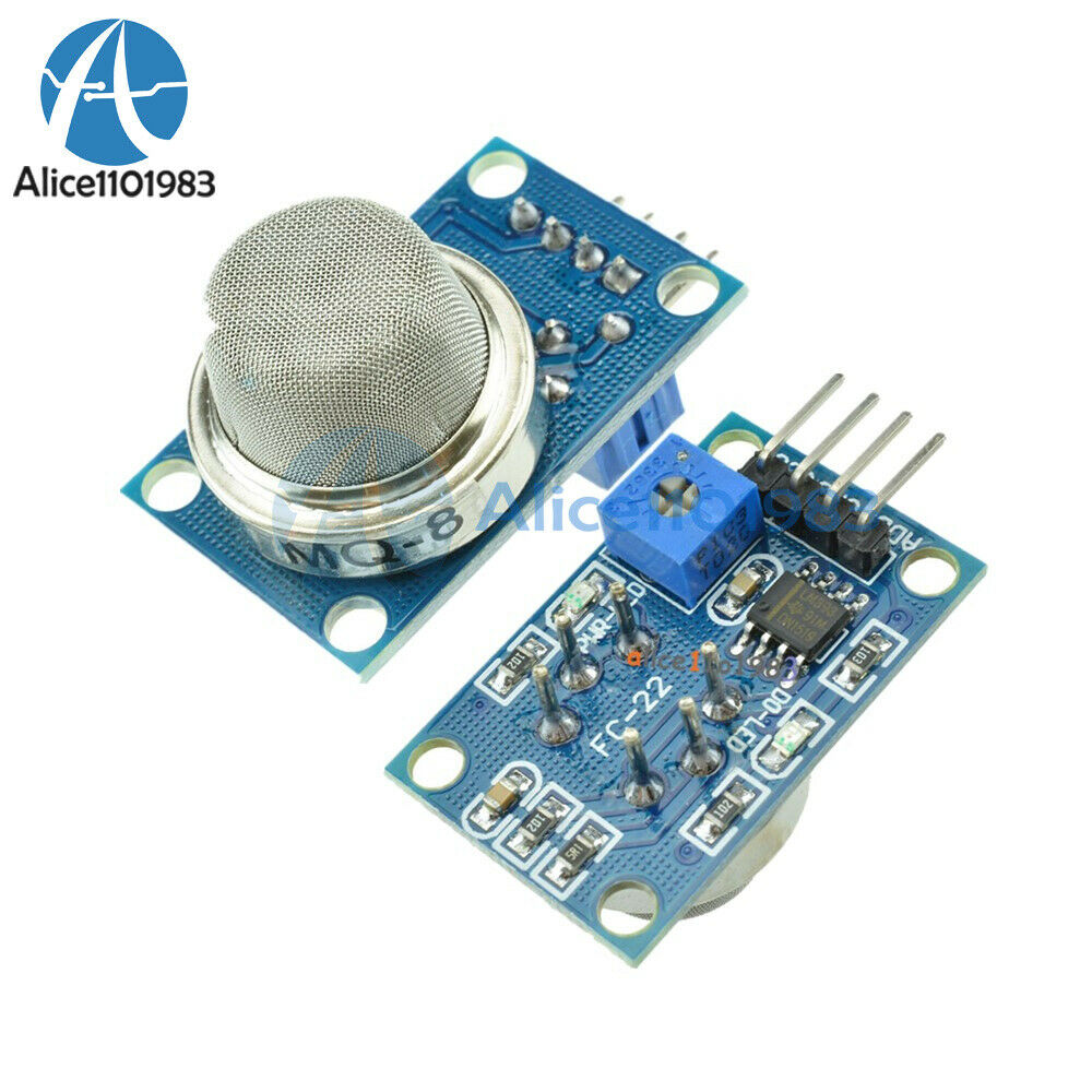 2PCS MQ8 MQ-8 Hydrogen Gas Sensor Module Gas Sensor Alarm Module For Arduino