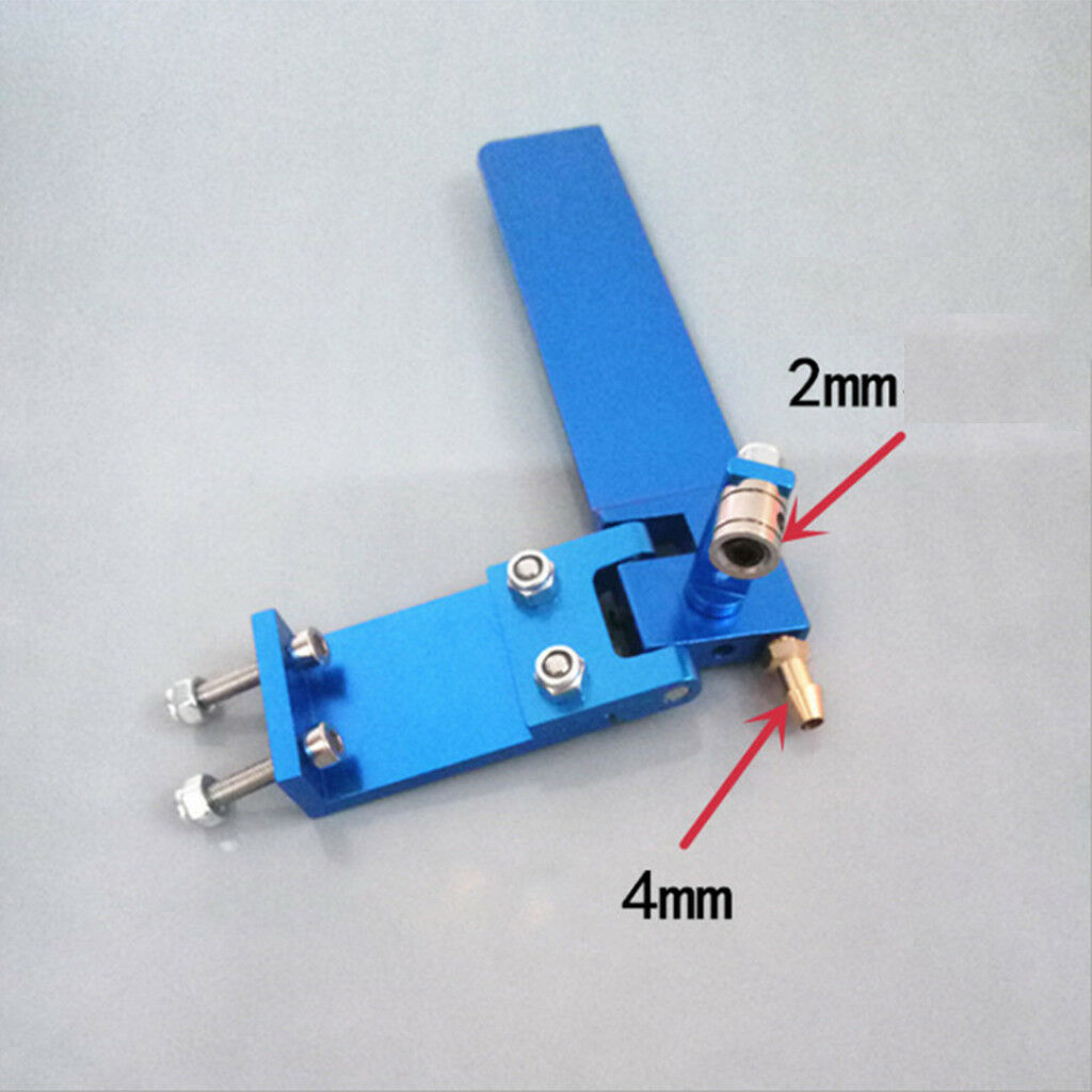 2x 95mm Alloy RC Boat Water Rudder Absorbing Steering Rudder for RC Boats A