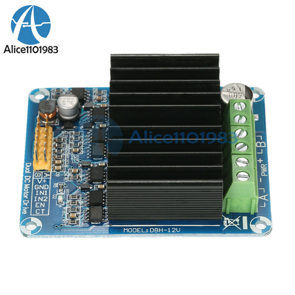 DC 5V-15V 30A Dual Channel With H bridge Motor Drive Module Controller