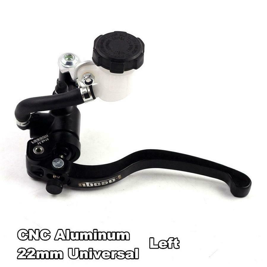 7/8" Motorcycle Left Brake Clutch Pump Lever Radial Master Cylinder For Yamaha