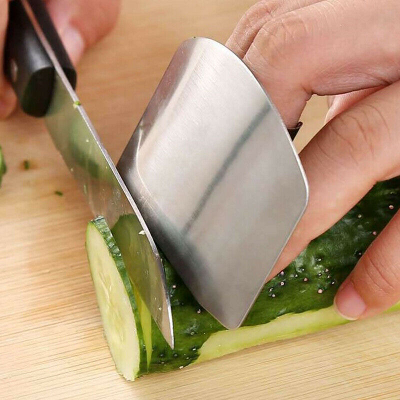1pc Stainless Steel Finger Protector Multi-functional Cutting up Vegetabl.l8