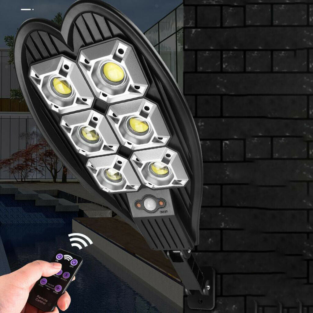 Wireless LED Solar Street Lights Outdoor Lamp for Garden Driveway Yard