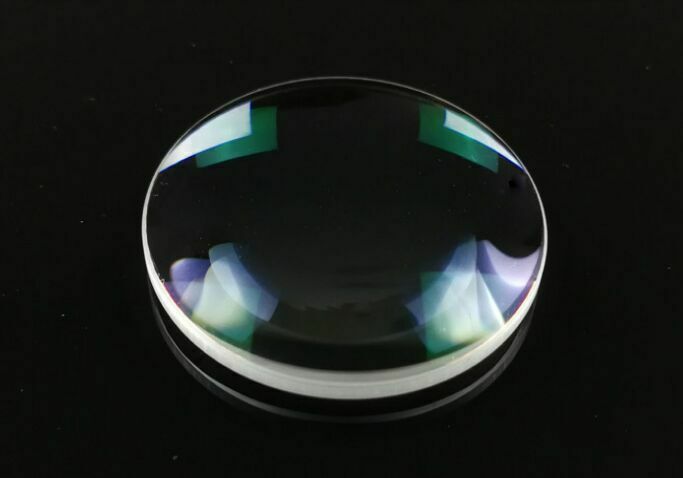 1PC Convex Lens Dia 42mm x 7.85mm Thick Focal Distance 65mm For Optical Test