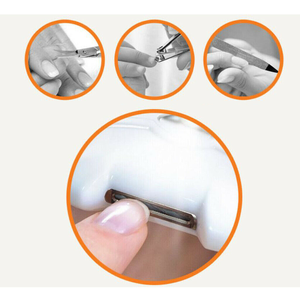 Electric Nail Trimmer Cordless Battery Powered Manicure for Baby and the Elder