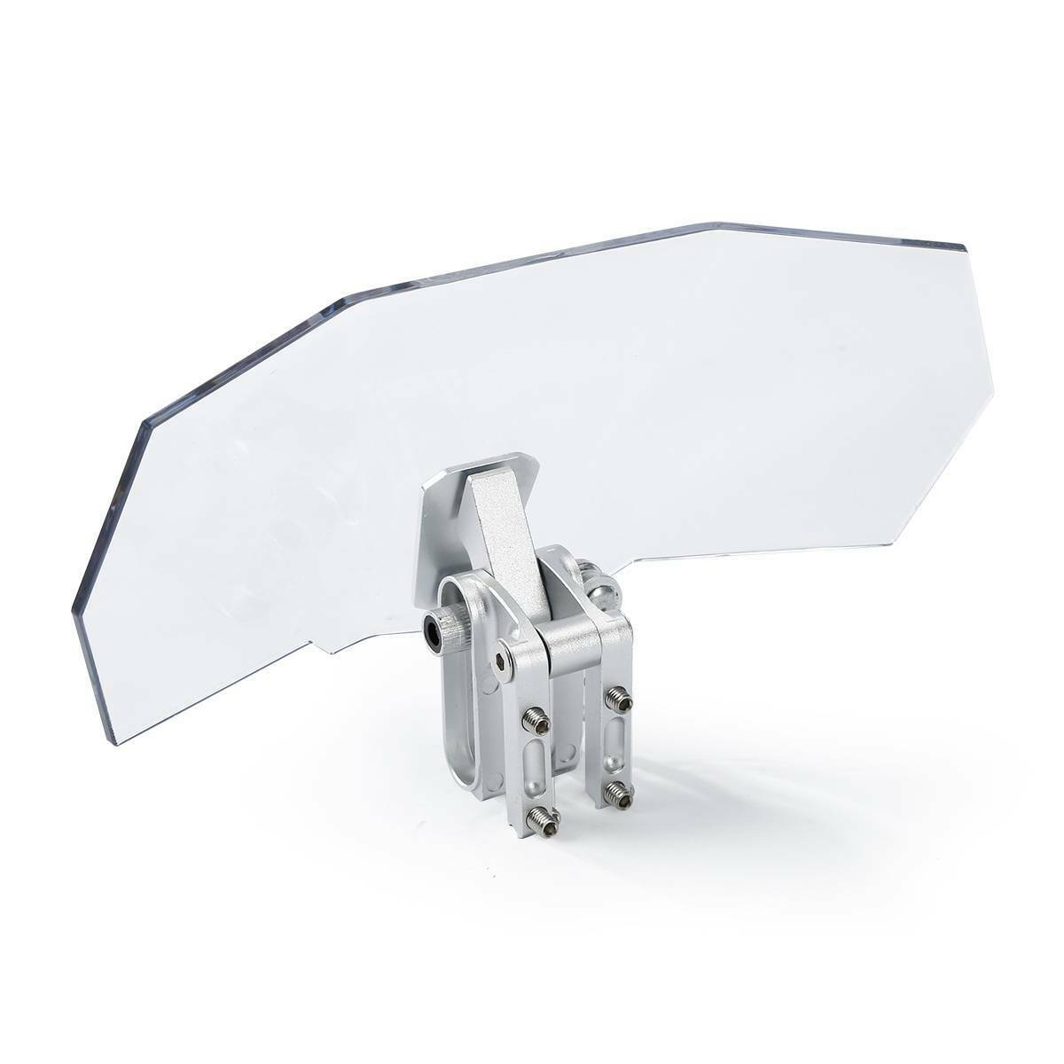 Clear/Smoke Clip On Windshield Extension Spoiler Fit For BMW Suzuki Kawasaki