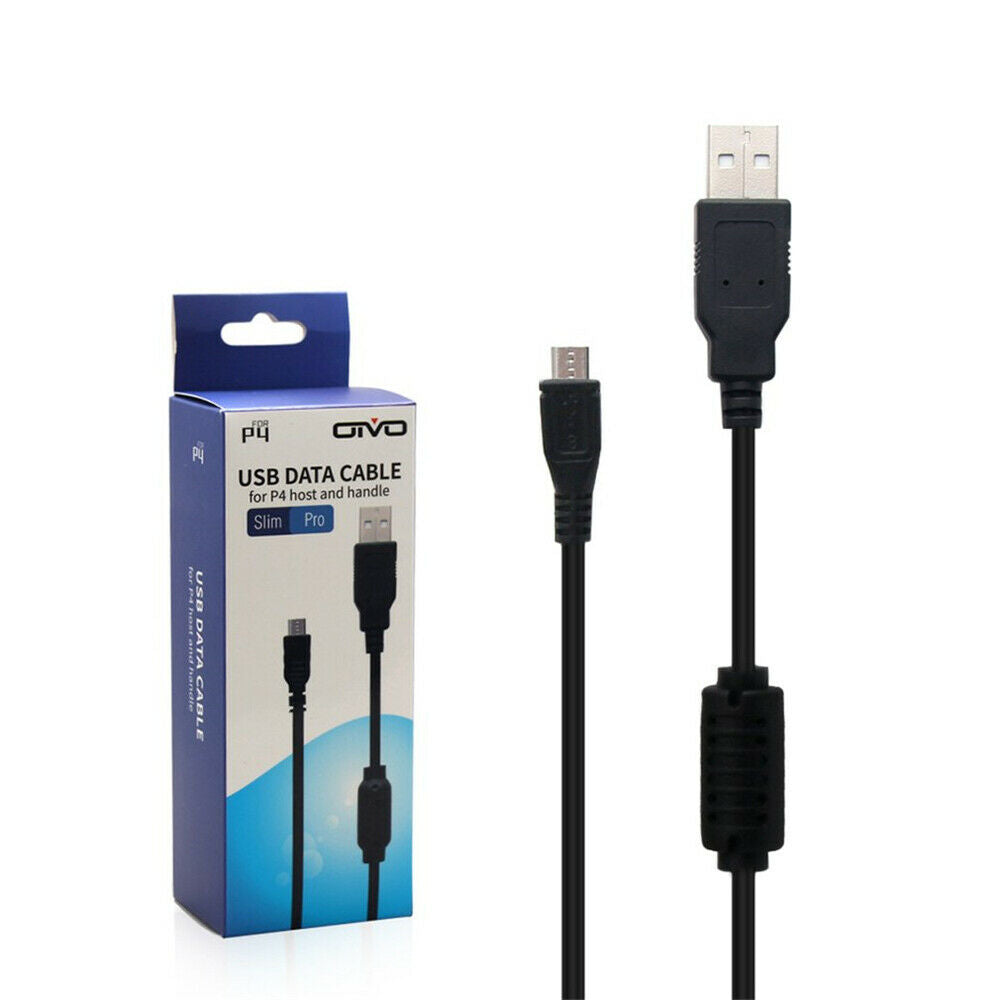 2m, data charging cable for controller for sony ps4 game accessories