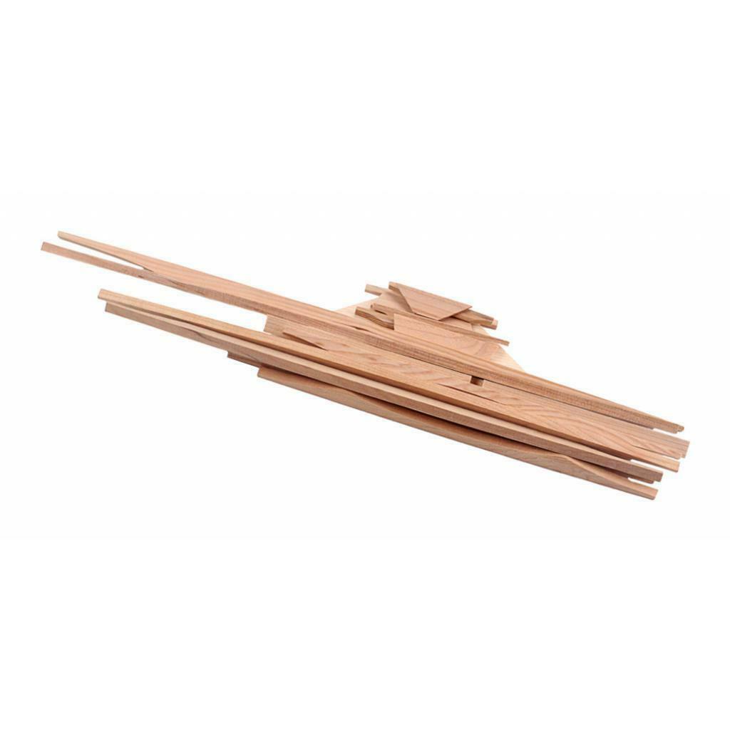 17pcs Spruce Brace Wood Kit For 41'' Acoustic/Folk Guitar Luthier DIY Part#2