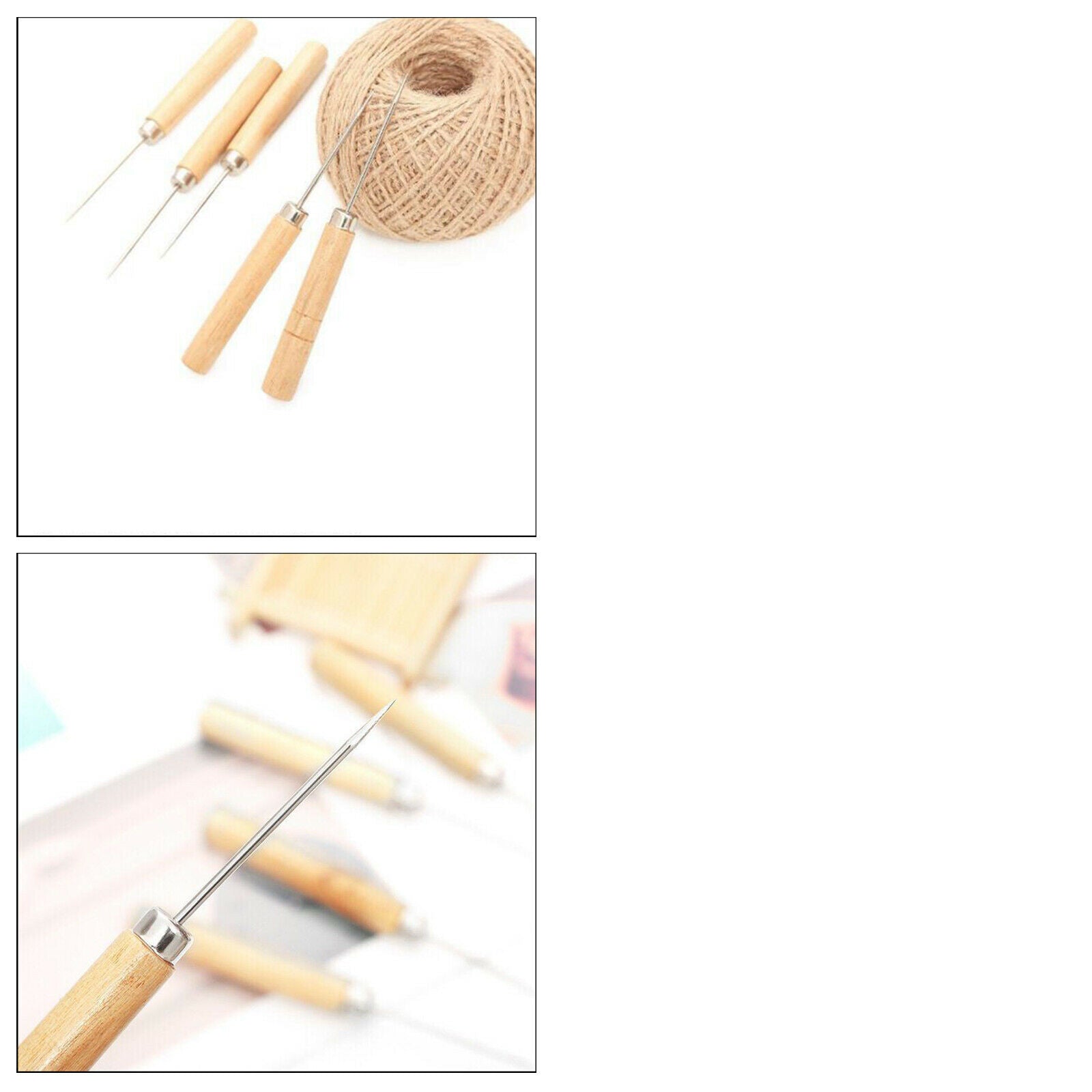Bookbinding Tool, Sewing Awl Tool, Leather Sewing Needles for Leathercraft