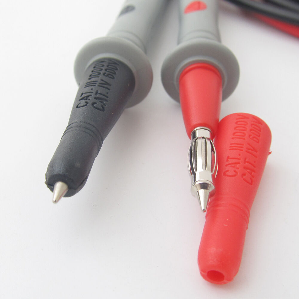 10sets TD-318P Silicone 1000V 10A Universal Digital Multi Meter Test Lead Probe