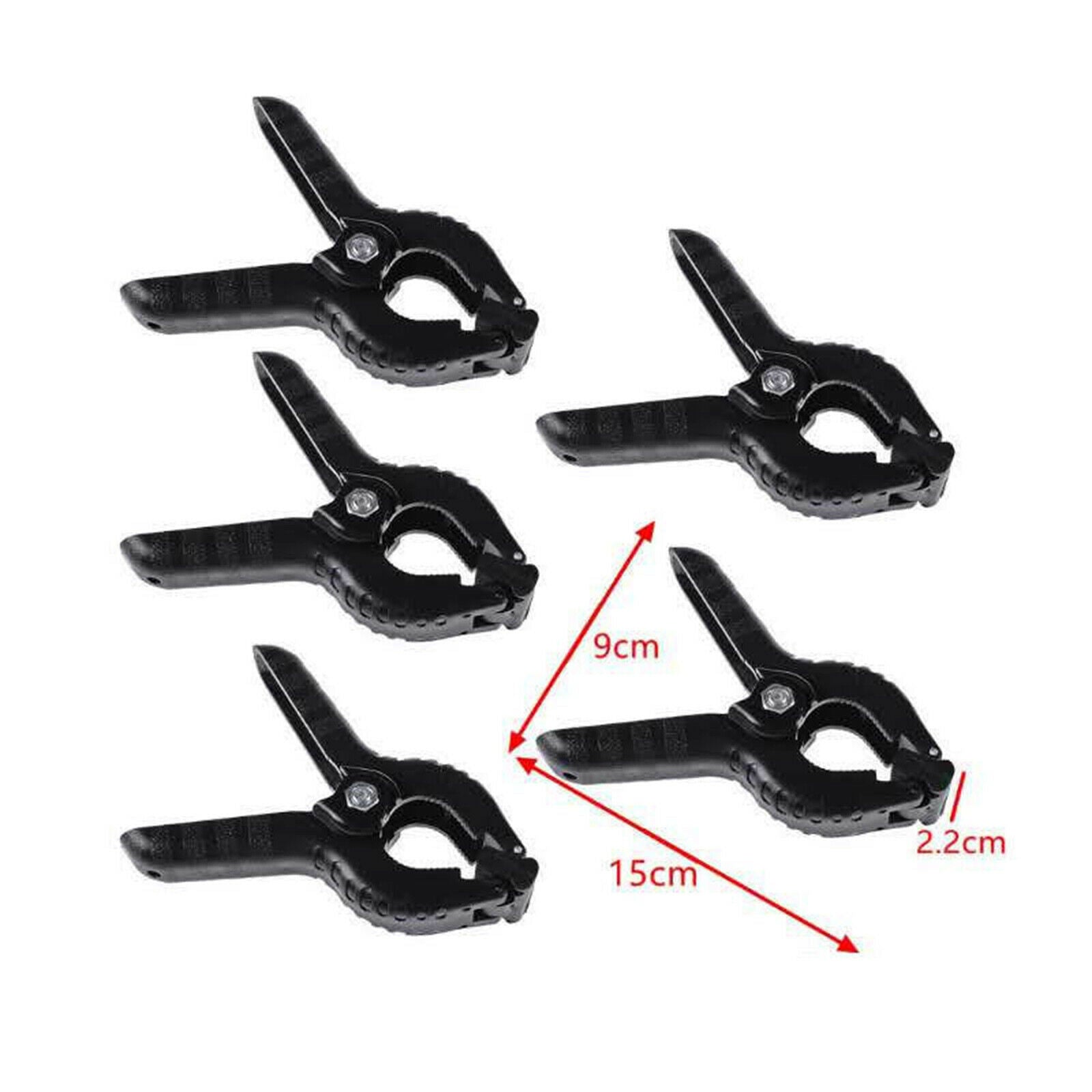 Set of 12 Backdrop Spring Clamps Heavy Duty Clips for Canvas Paper 5.9inch