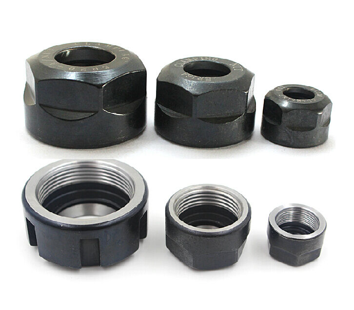 5pcs New ER16-A Collet Clamping Nut for CNC Milling Collet Chuck Holder Lathe