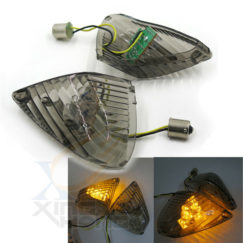 Rear Smoke LED Turn Signals Fit For 2005 - 2006 SUZUKI GSXR1000 GSX-R 1000