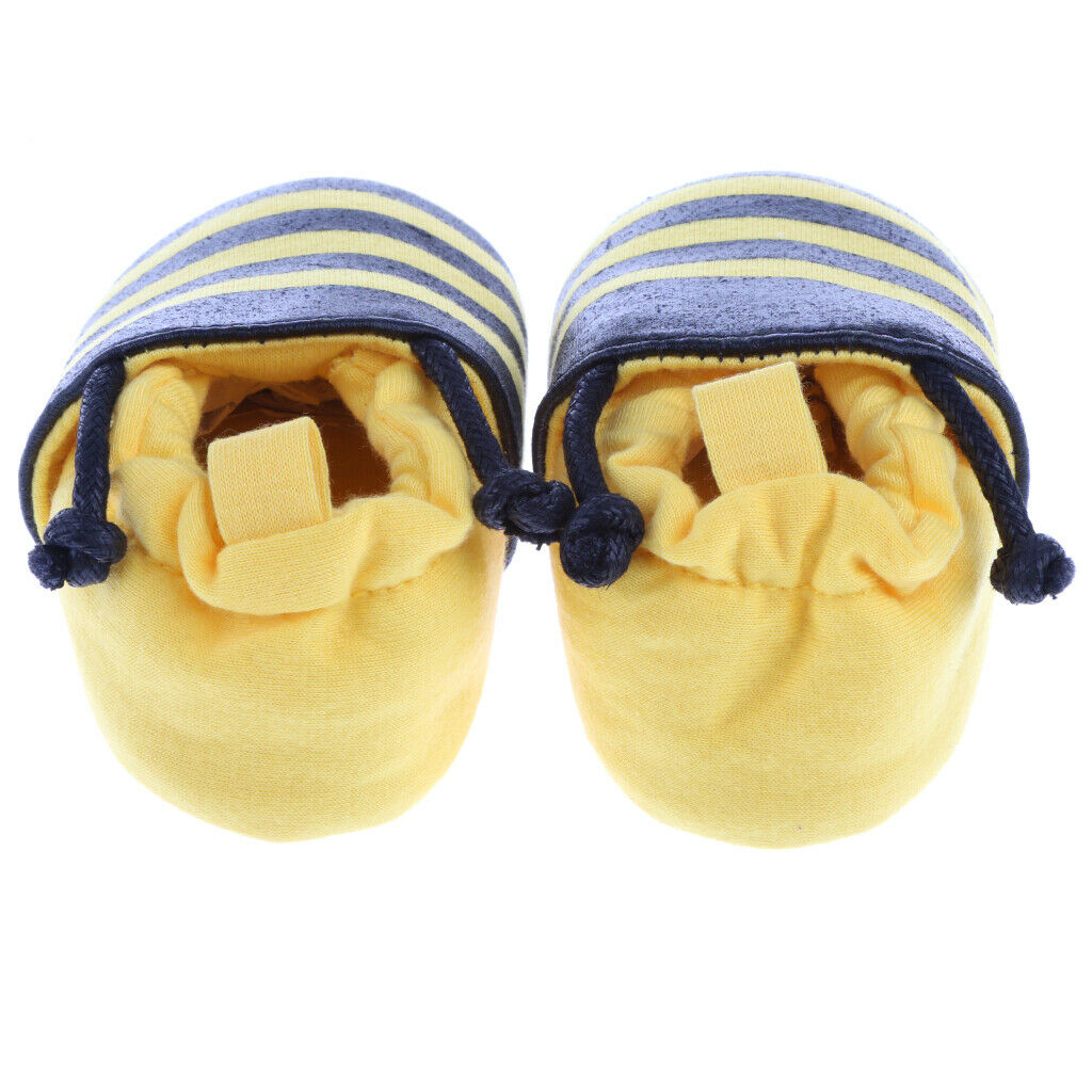 Baby Infant Cartoon Slippers Soft Sole Non Slip Toddler Crib 0-4 Months 1