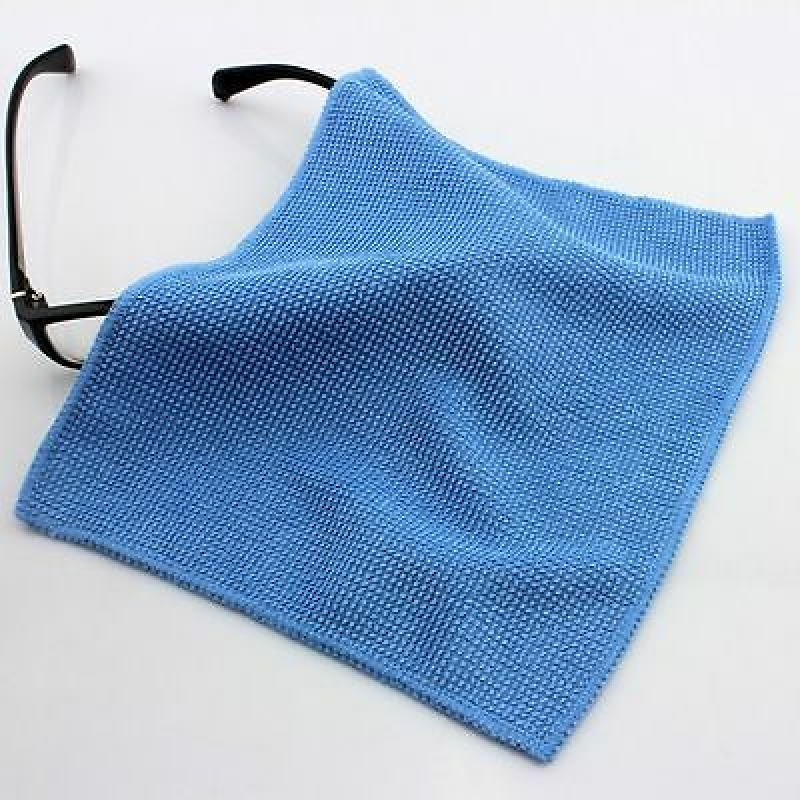 2-Pack Premium Microfiber Cloth Eyeglass Sunglasses Cleaning Camera LCD Screen