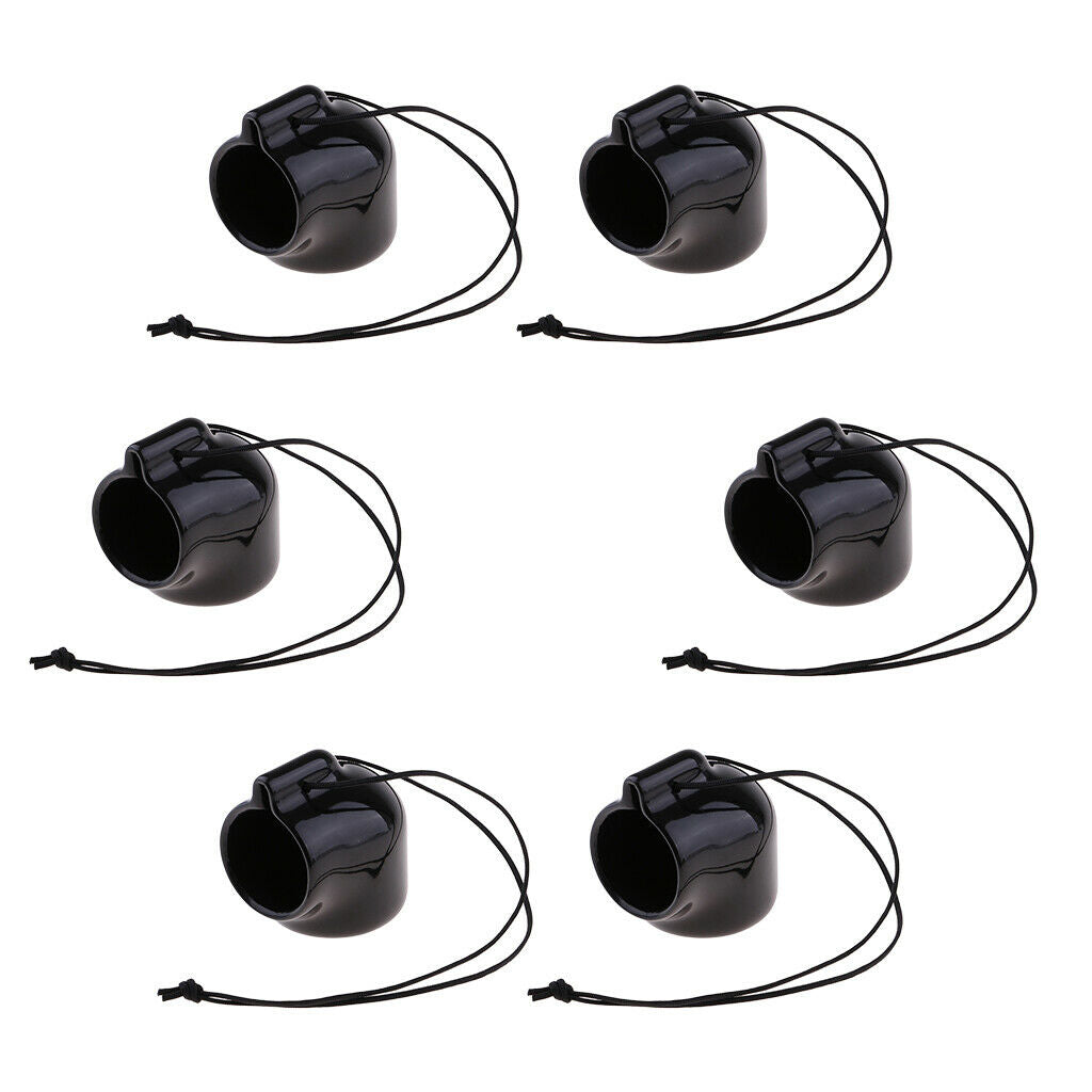 6x Scuba Diving Dive Tank Yoke Valve Threaded Dust Plug   Protection Cover